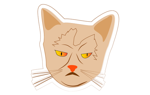Sticker con mesas de trabajo